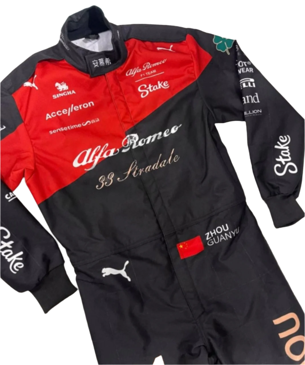 Zhou Guanyu 2023 - Italian GP F1 Racing Suit