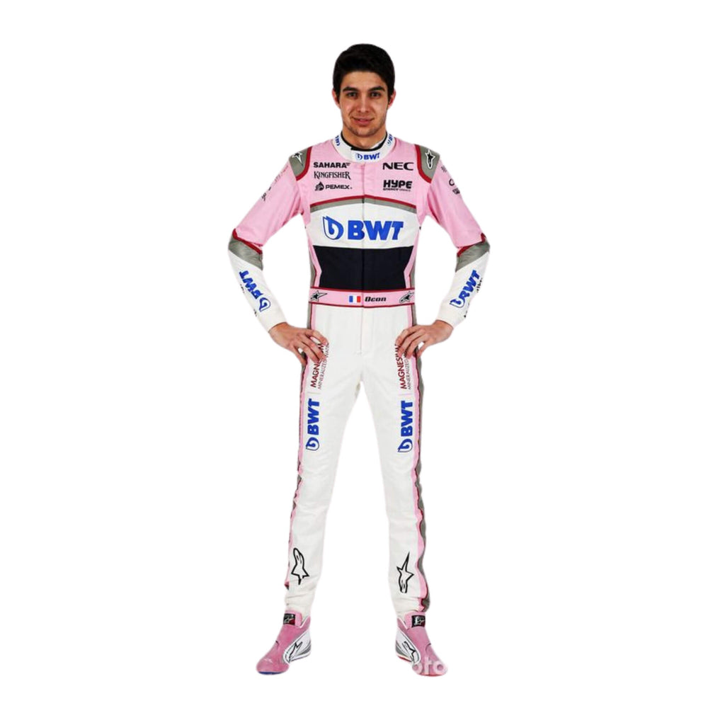 Esteban Ocon 2018 F1 Racing Suit Team Force India