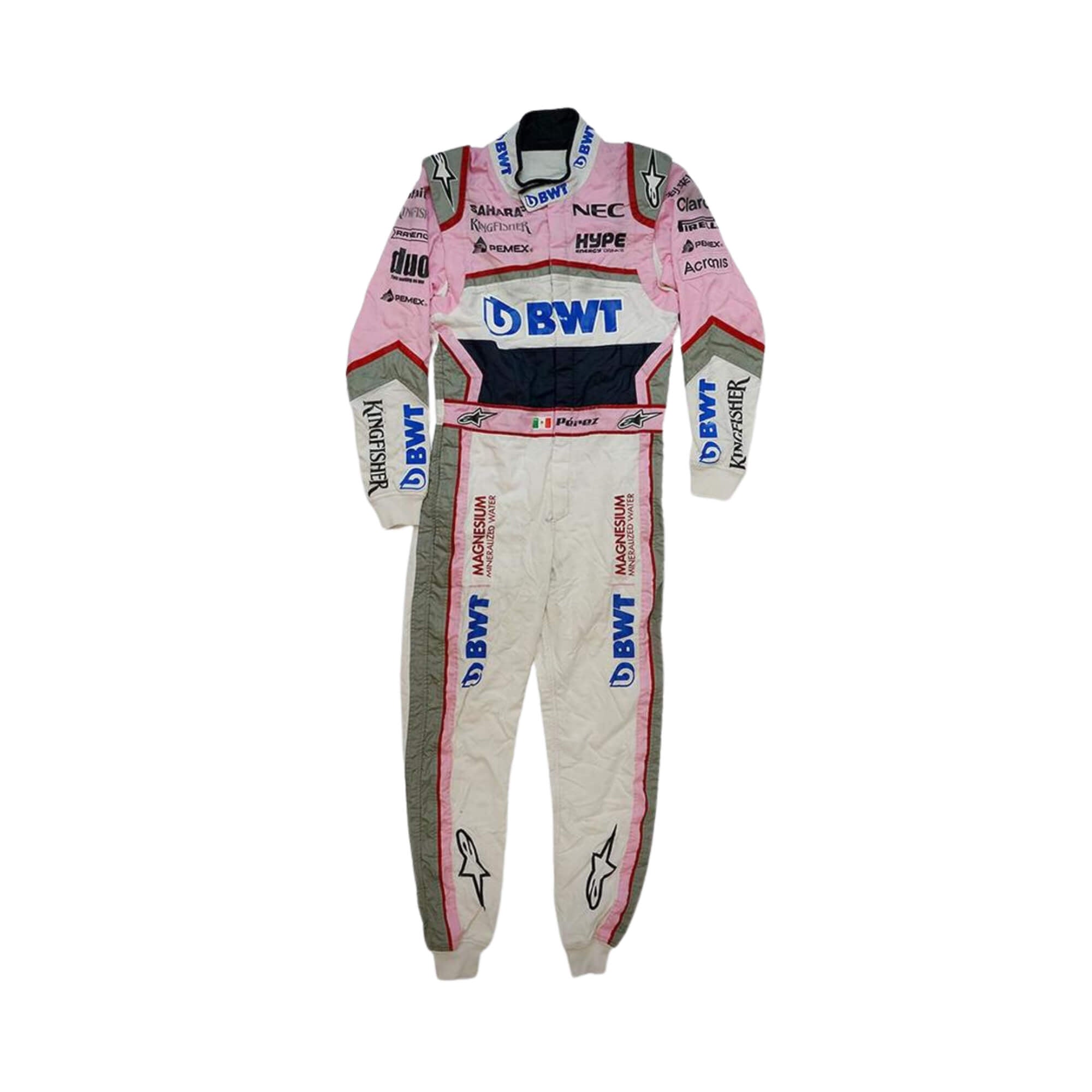 Esteban Ocon 2018 F1 Racing Suit Team Force India