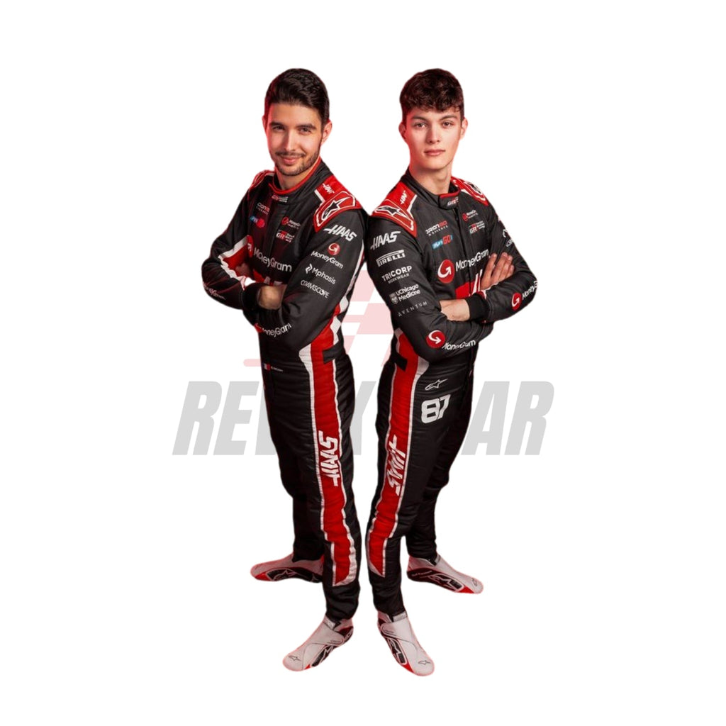 F1 Racing Costume Worn by Esteban Ocon & Oliver Bearman – 2025