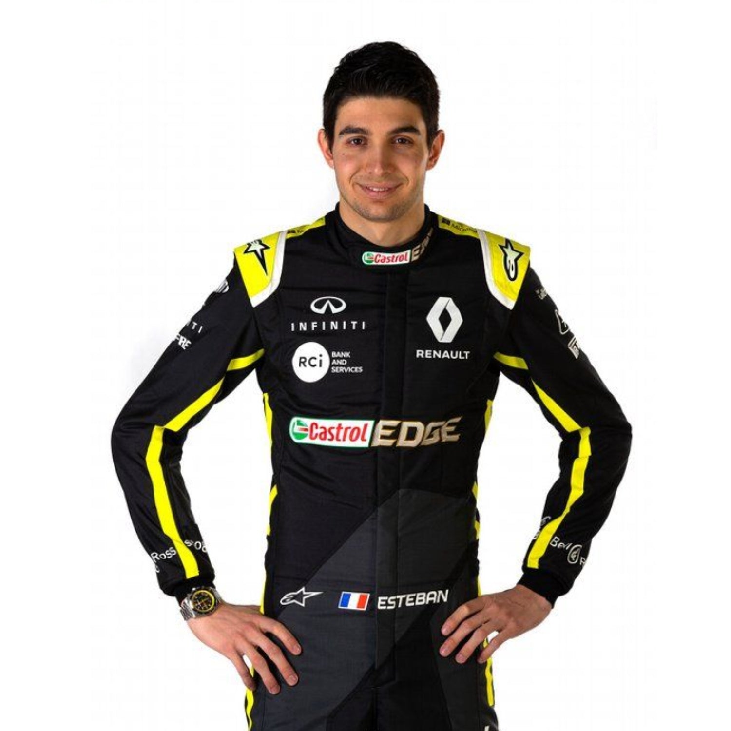 Esteban Ocon 2020 F1 Racing Suit Team Renault