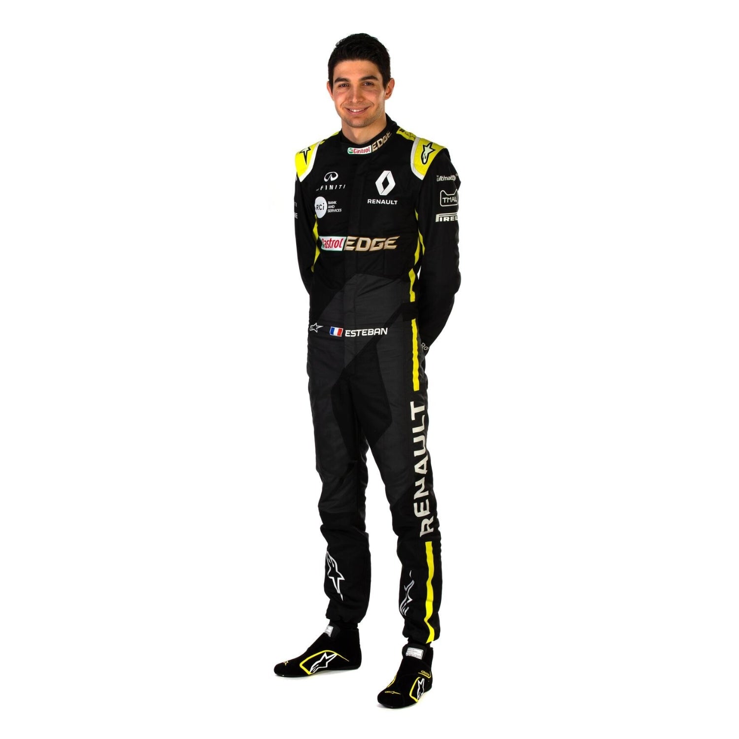 Esteban Ocon 2020 F1 Racing Suit Team Renault