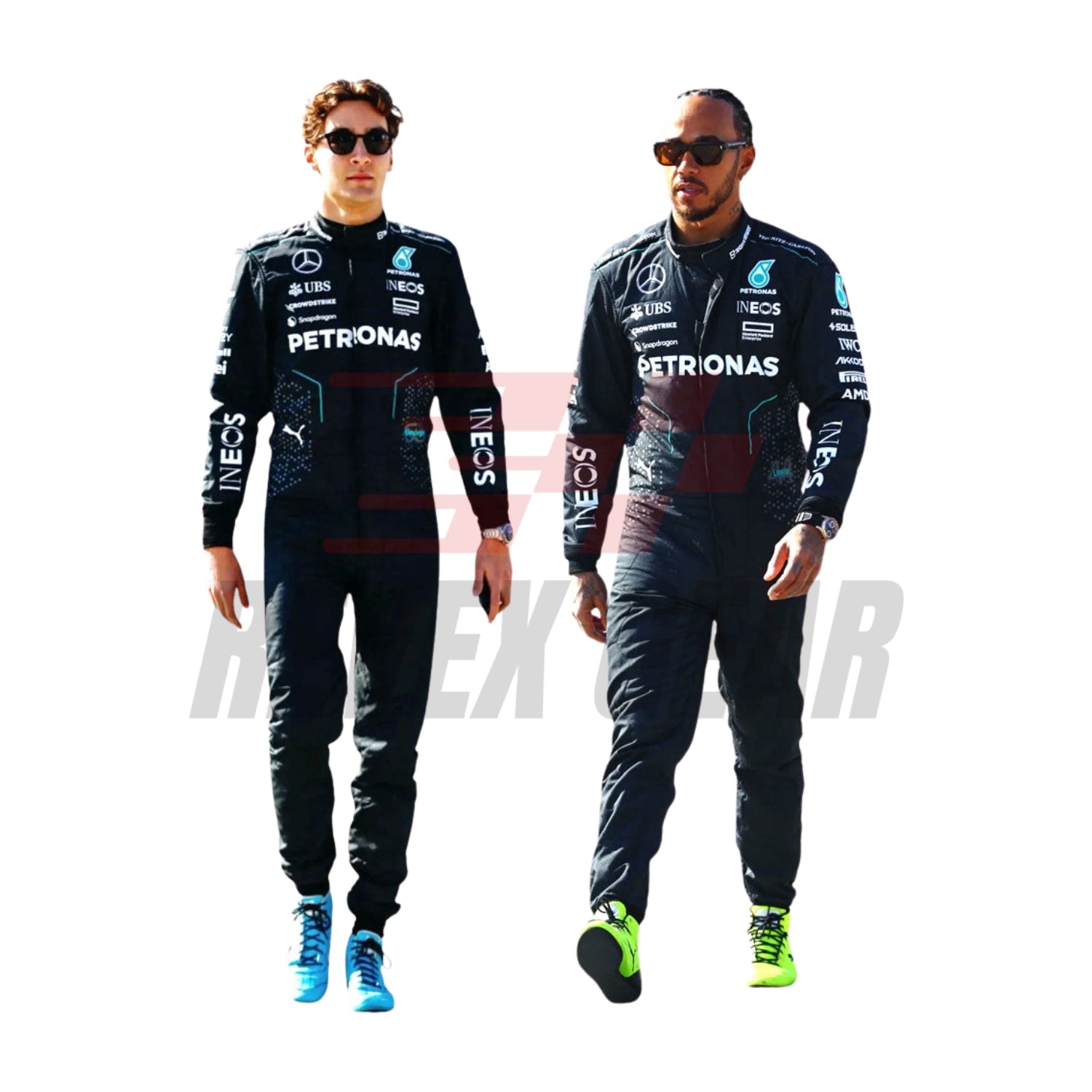 F1 Racing Costume Worn by George Russell & Lewis Hamilton – 2024