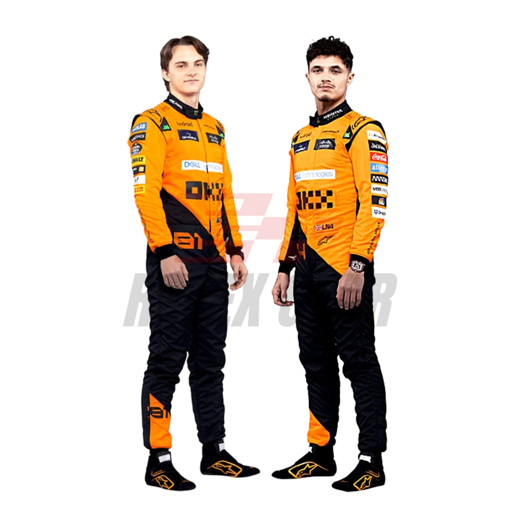 F1 Racing Costume Worn by Lando Norris & Oscar Piastri – 2024
