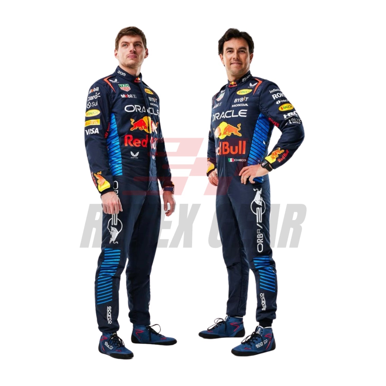 F1 Racing Costume Worn by Max Verstappen & Sergio Pérez – 2024