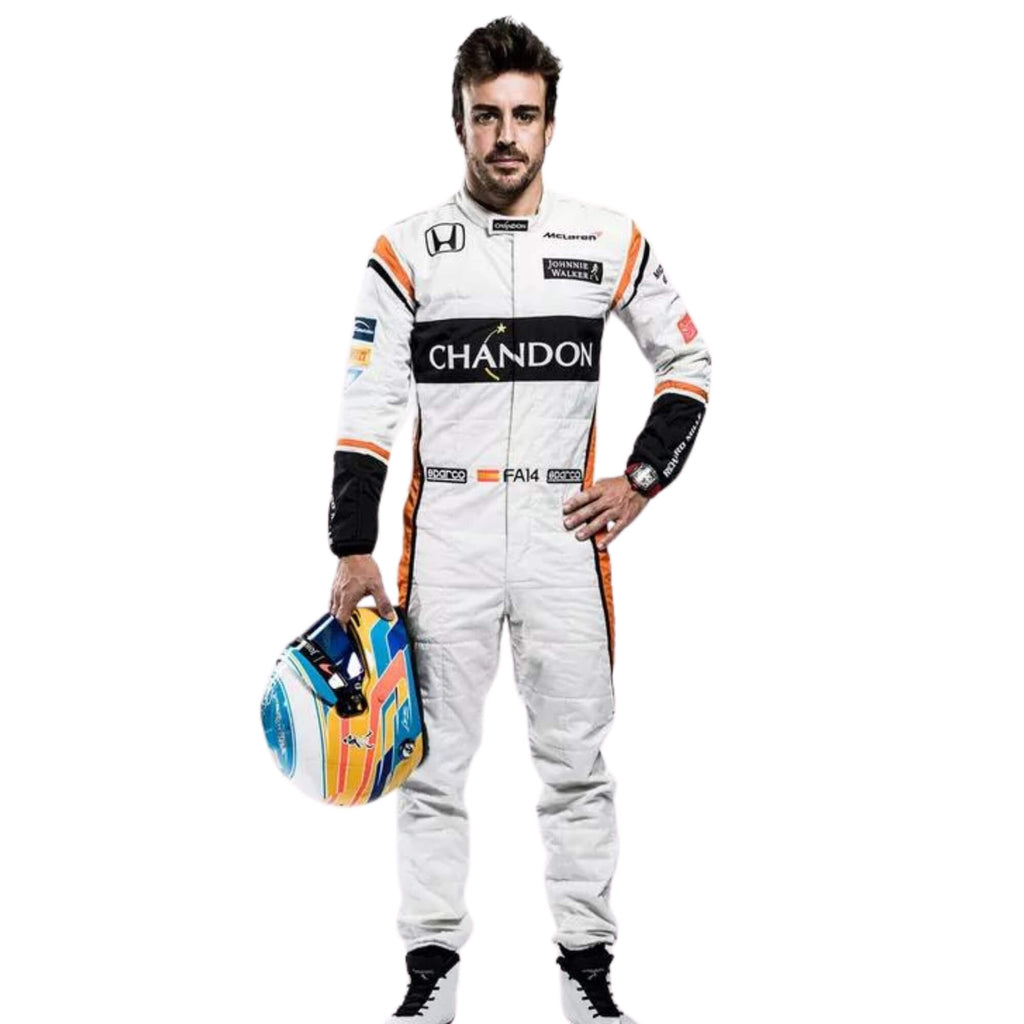 Fernando Alonso 2017 F1 Racing Suit Team McLaren
