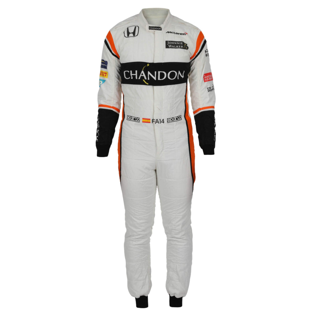 Fernando Alonso 2017 F1 Racing Suit Team McLaren