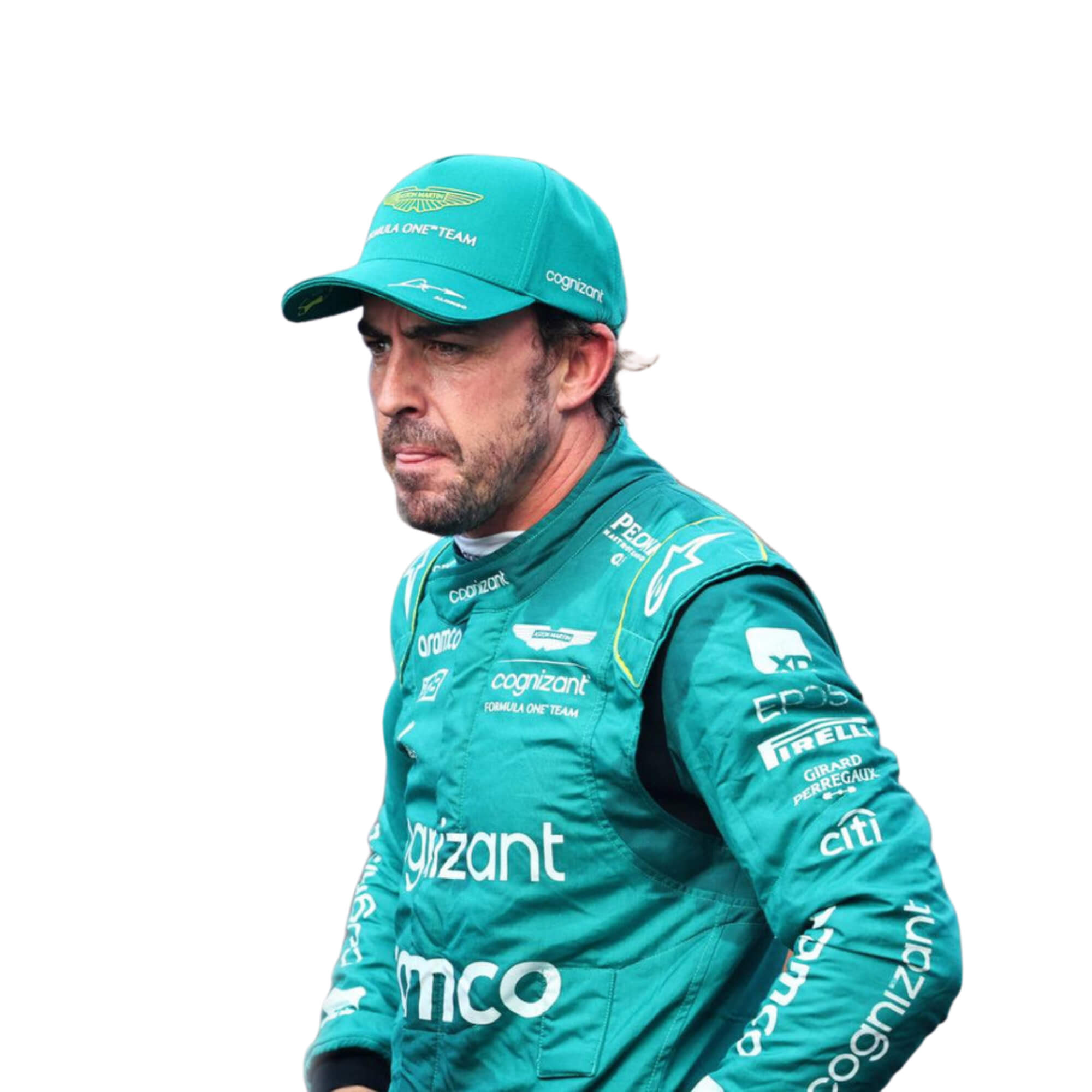 2023 Fernando Alonso Miami GP F1 Racing Suit
