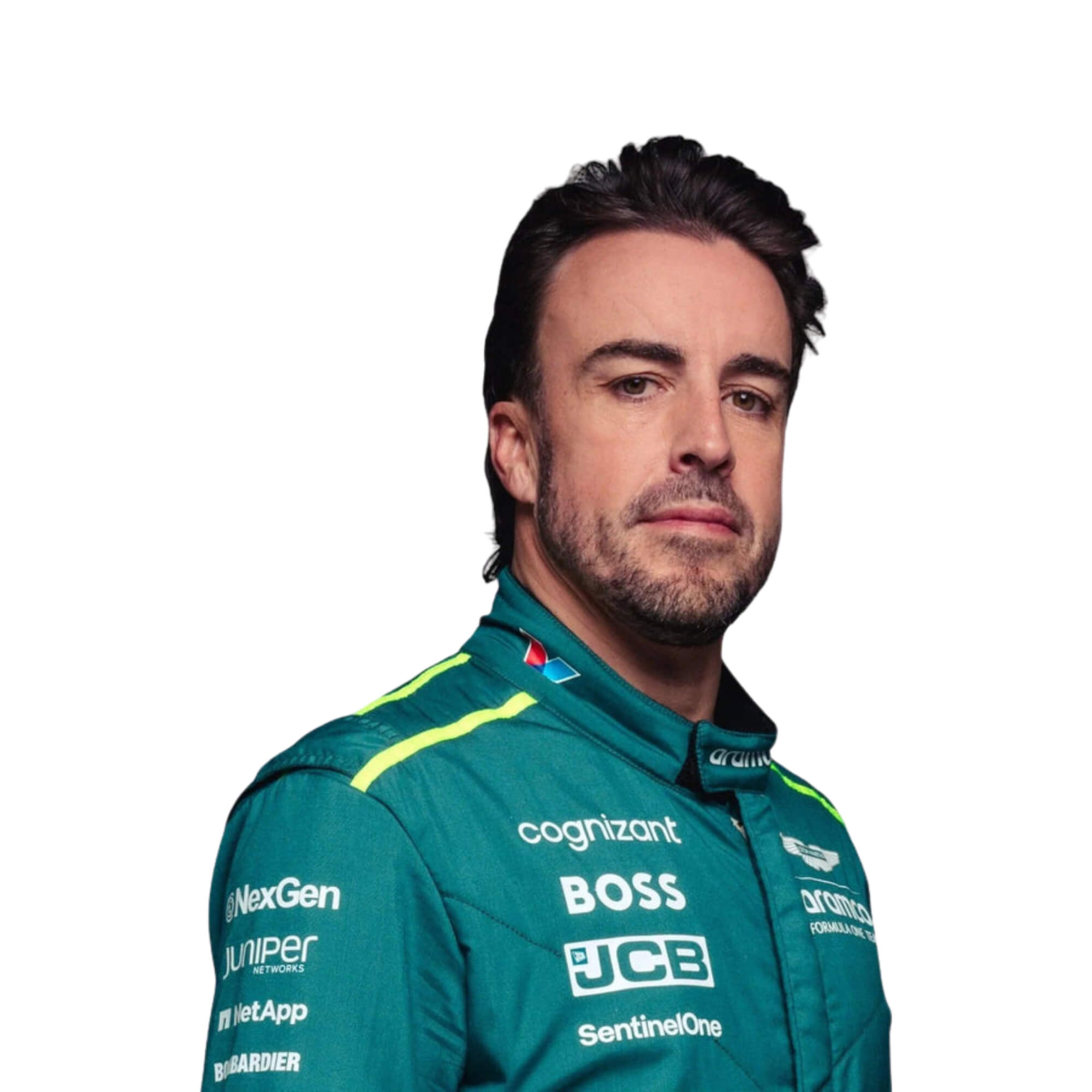 F1 Racing Costume Worn by Fernando Alonso & Lance Stroll – 2024