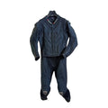 Full Black Super Speed Leather Motorcycle Racing Suit