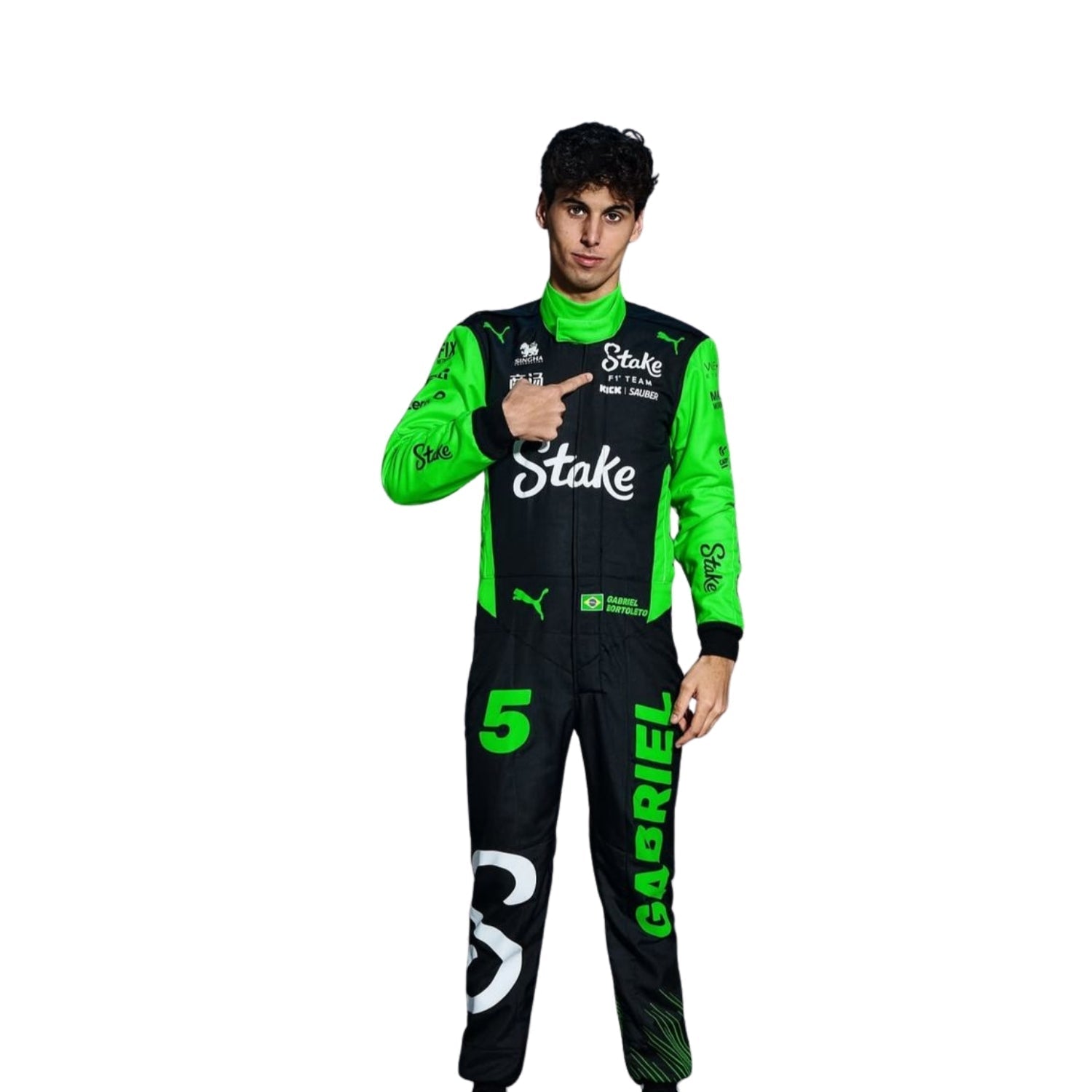 Gabriel Bortoleto 2025 F1 Racing Suit