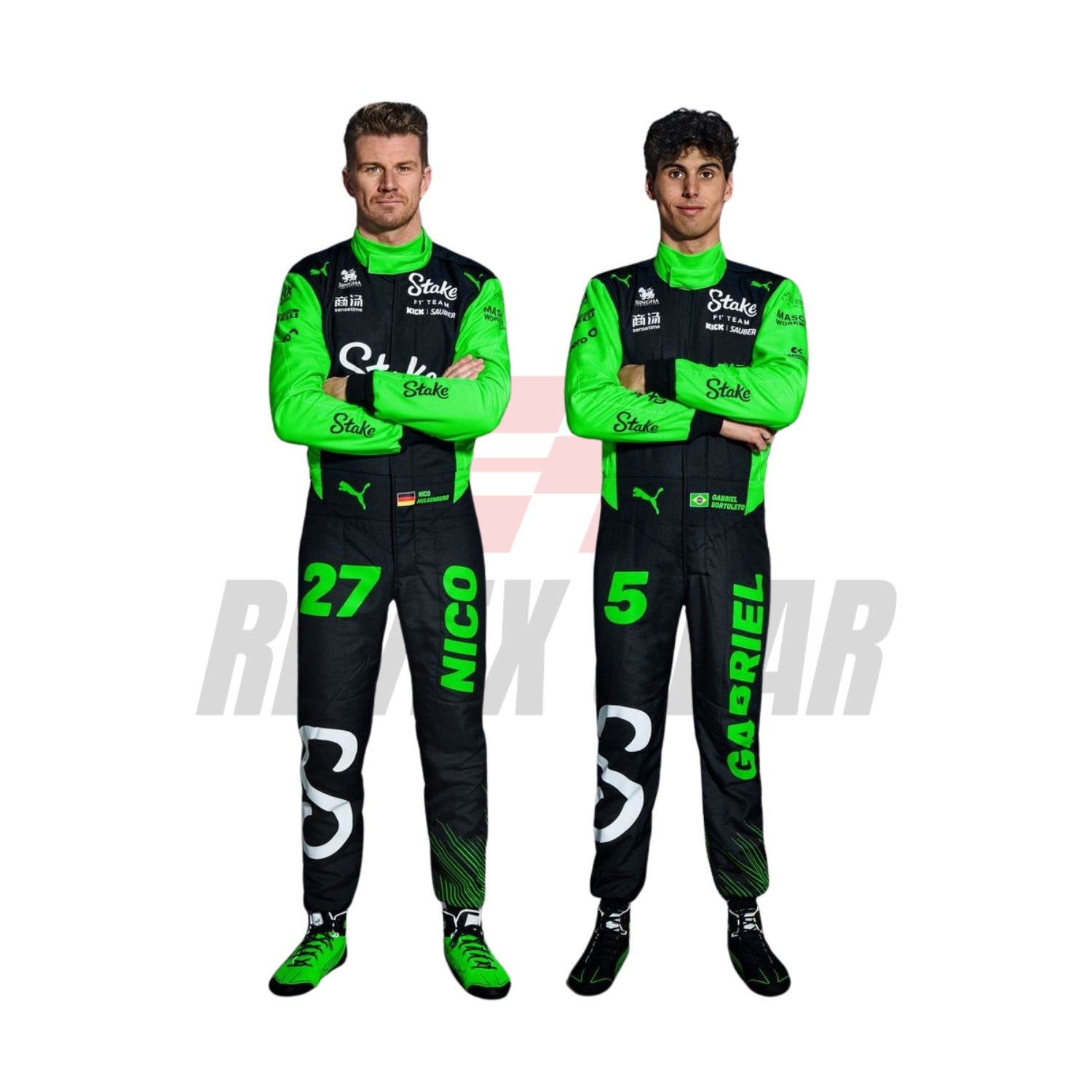 2025 F1 Racing Suit Worn by Gabriel Bortoleto & Nico Hulkenberg