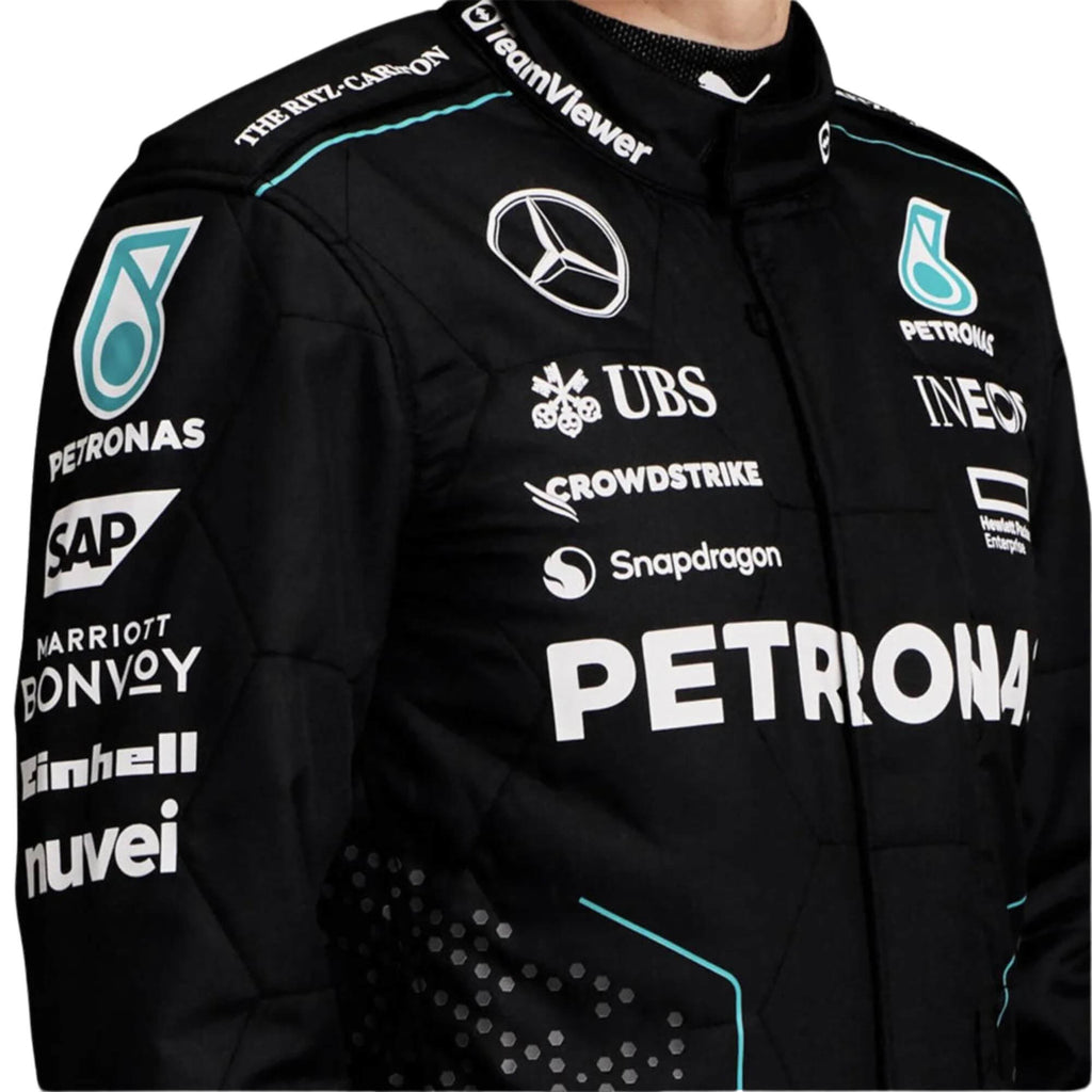 George Russell 2024 F1 Racing Suit Team Mercedes AMG