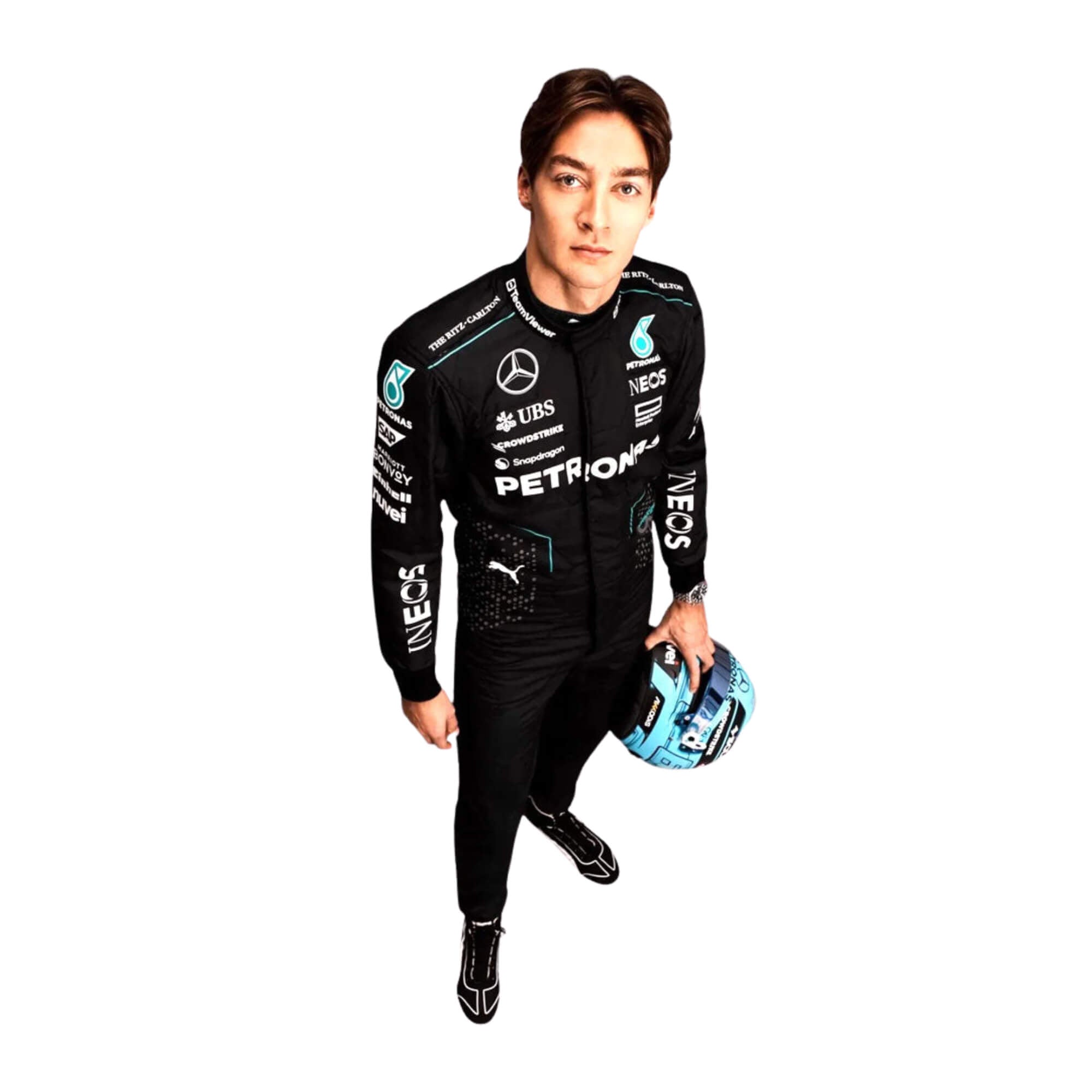 2024 F1 Racing Costume Worn by George Russell & Lewis Hamilton