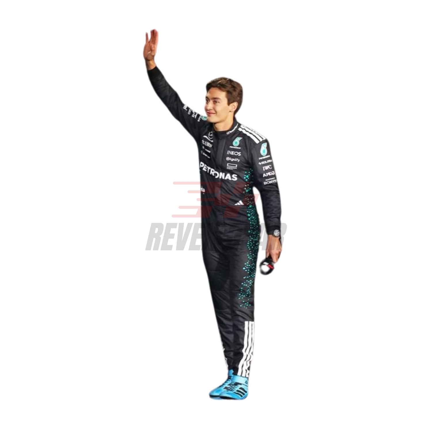 2025 F1 Racing Suit Worn by George Russell & Andrea Kimi Antonelli