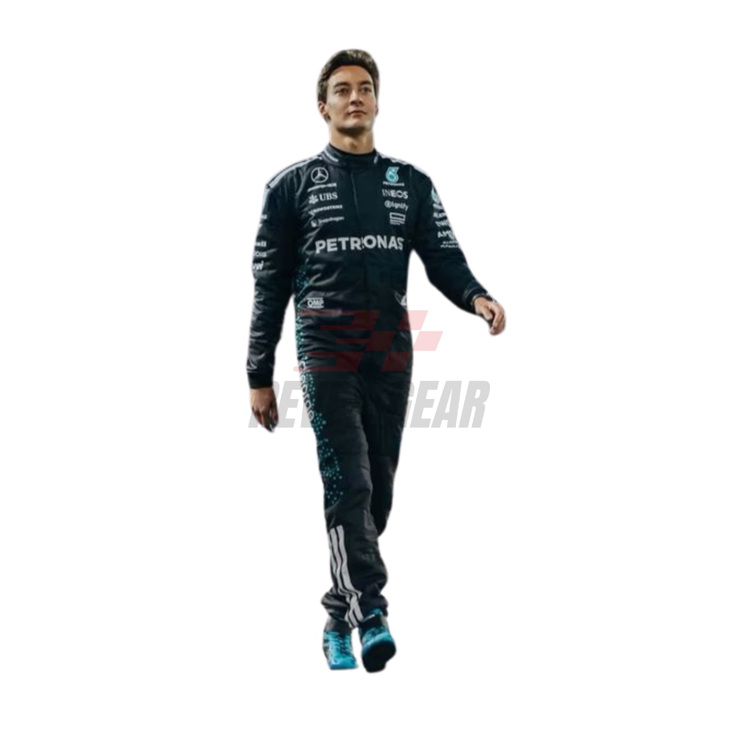 F1 Racing Costume Worn by George Russell & Andrea Kimi Antonelli - 2025