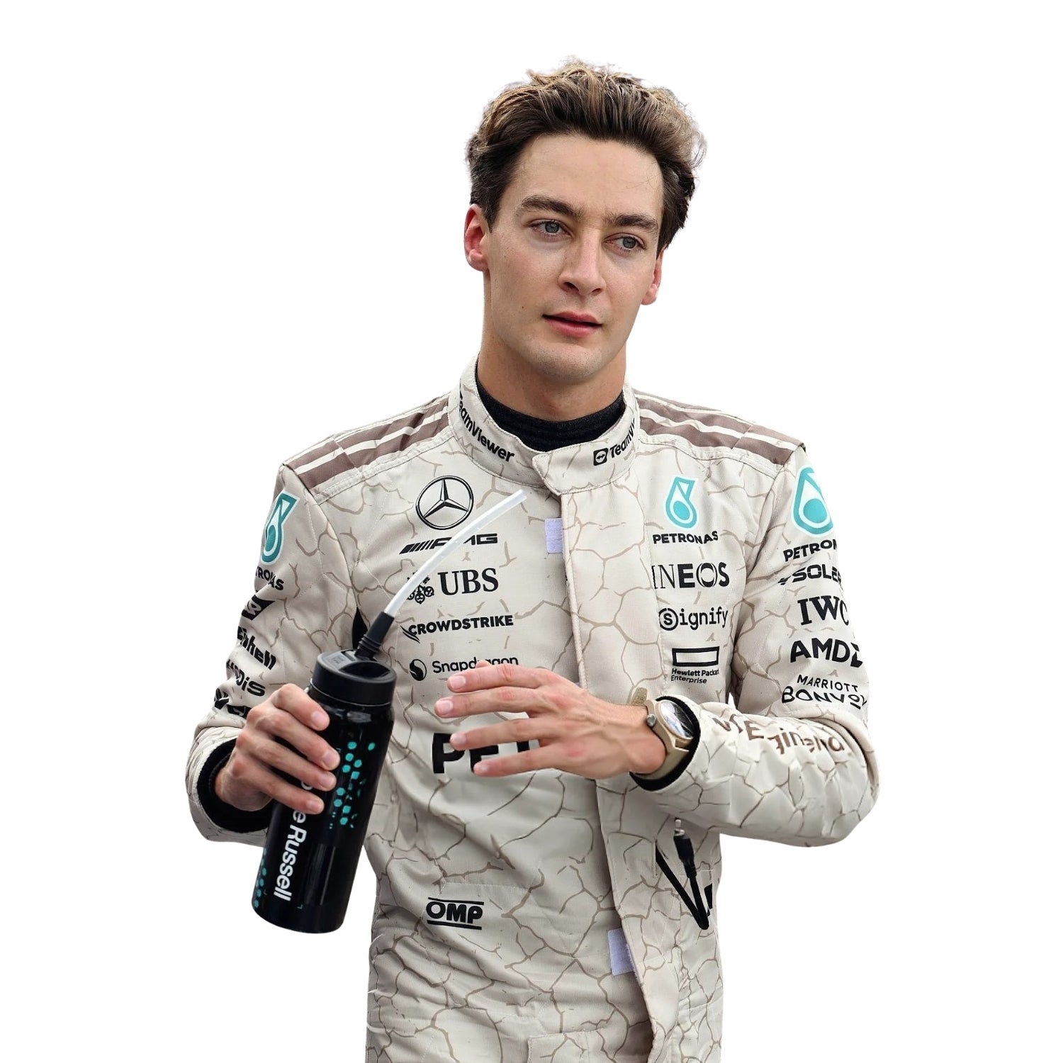 2025 F1 Racing Costume Worn by George Russell & Andrea Kimi Antonelli - USA Austin GP