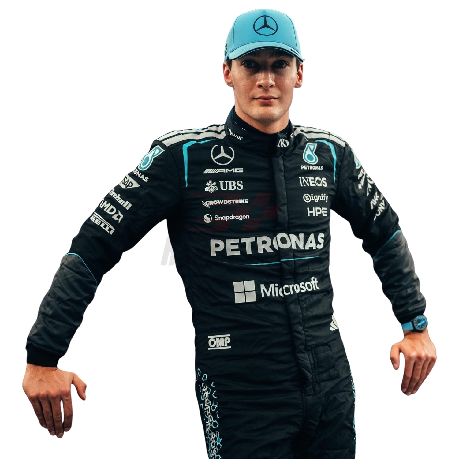 2026 F1 Racing Costume Worn by George Russell & Andrea Kimi Antonelli