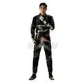 Full body view of George Russell 2026 F1 suit in black and silver Japanese GP colorway - Revex Gear
