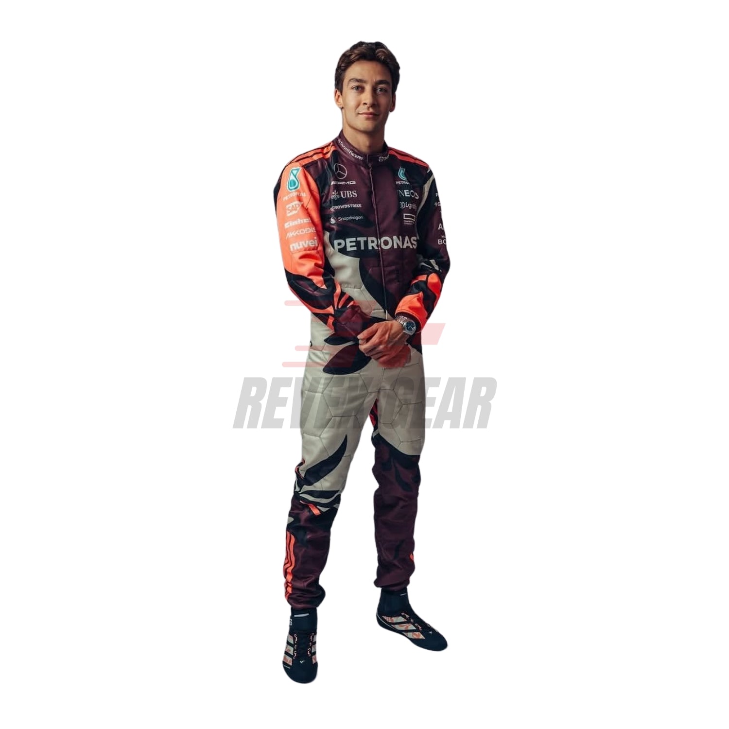 George Russell 2025 Miami GP F1 Racing Suit