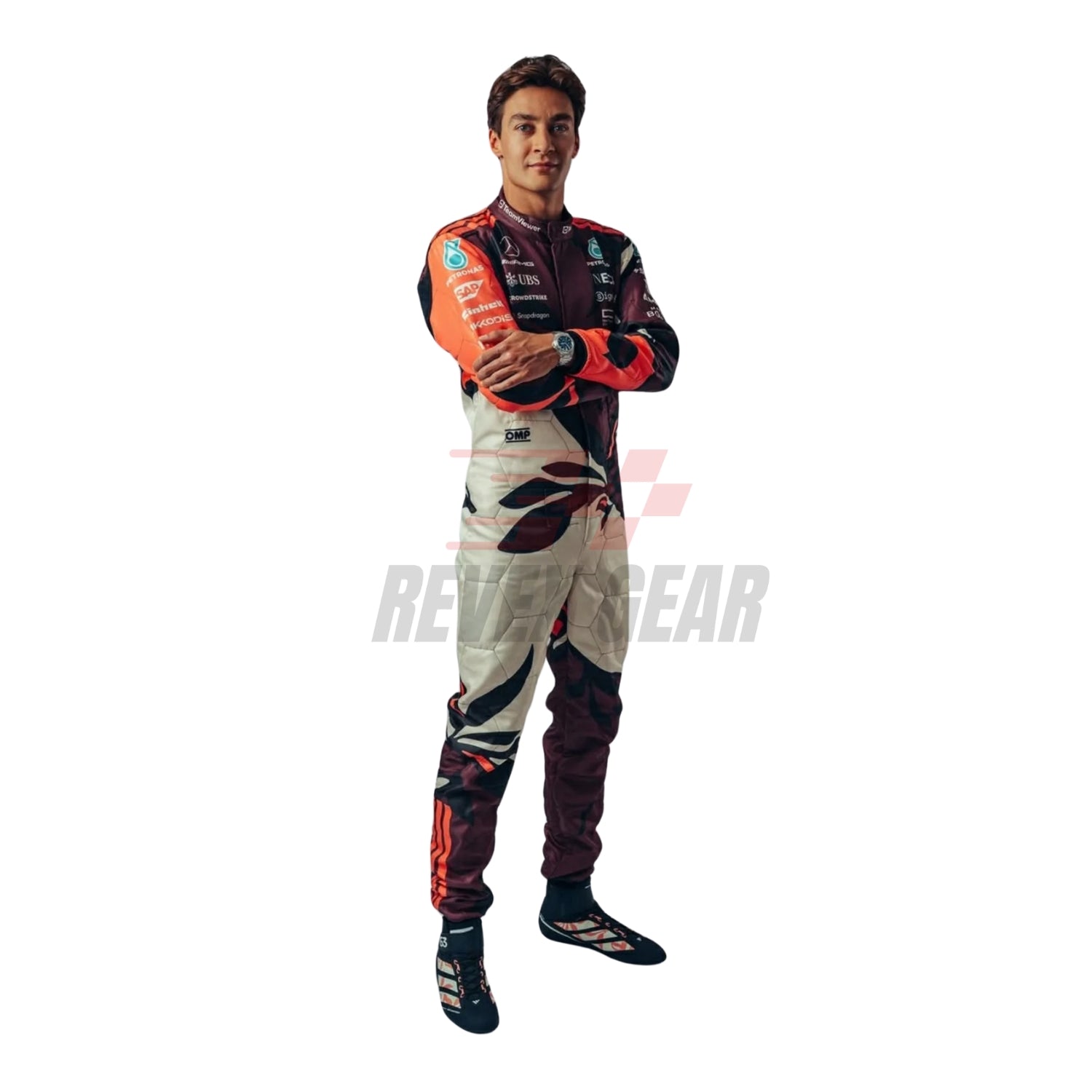 2025 F1 Racing Costume Worn by George Russell & Andrea Kimi Antonelli - Miami GP