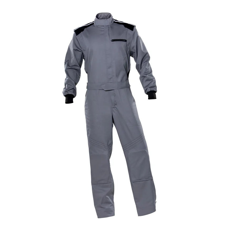 Go Kart Gray Custom Racing Suit