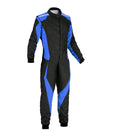 Go Kart Racing Suit Black & Blue