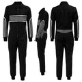 Go Kart black Custom Racing Suit
