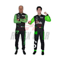 F1 Racing Costume Worn by Guanyu Zhou & Valtteri Bottas – 2024
