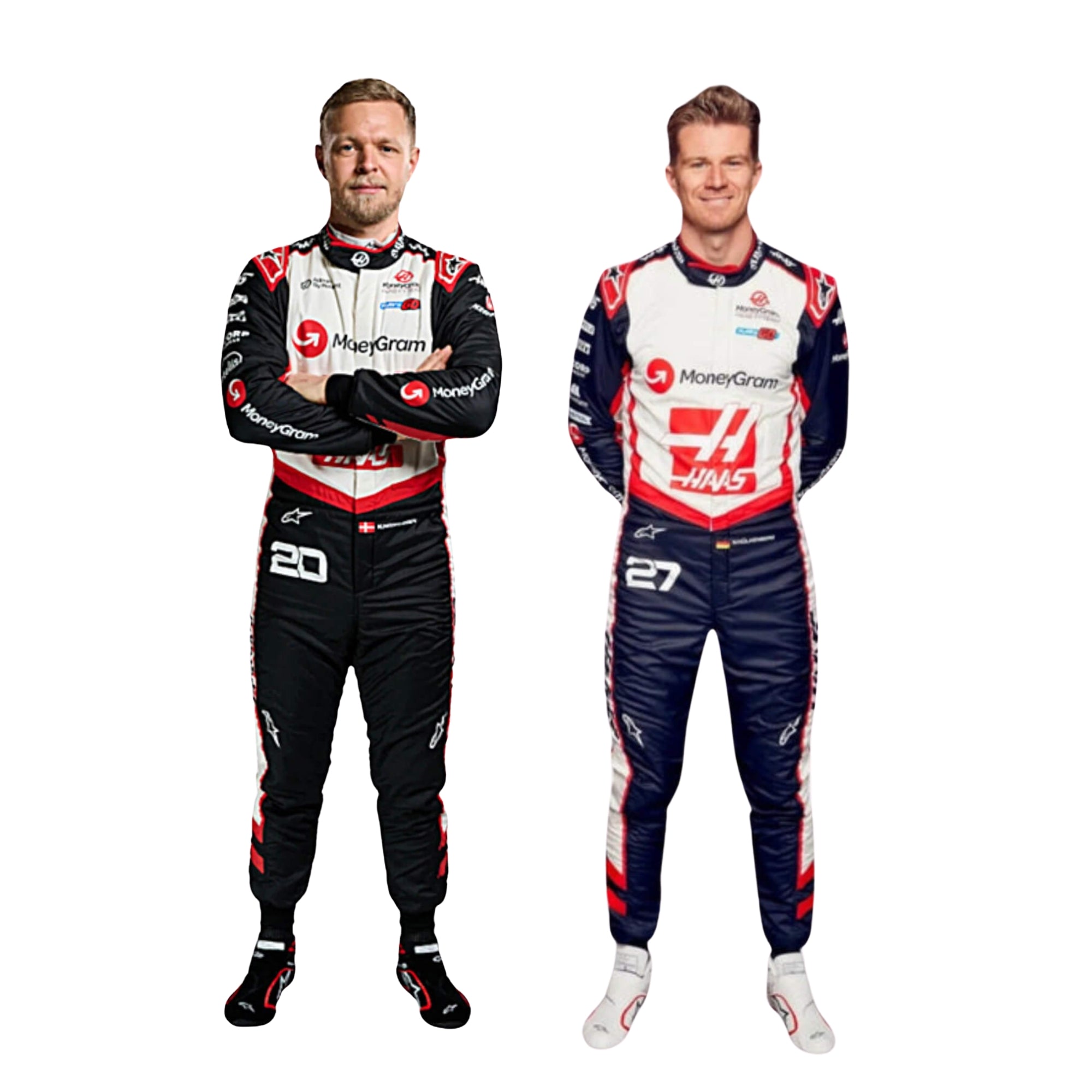 Kevin Magnussen 2024 F1 Racing Suit Team Haas