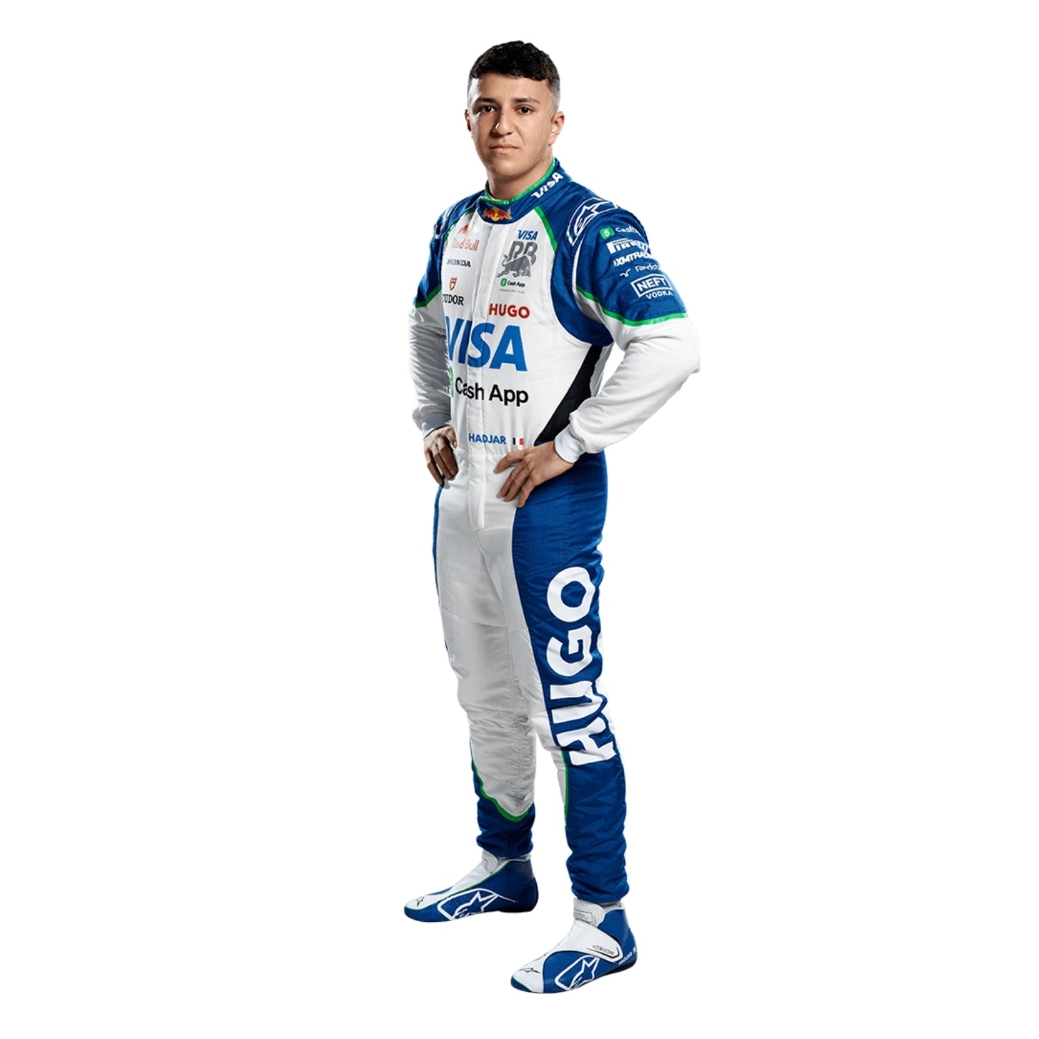 Isack Hadjar 2025 F1 Racing Suit Team RB