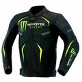 Monster Energy Black Motorbike Leather Racer Jacket