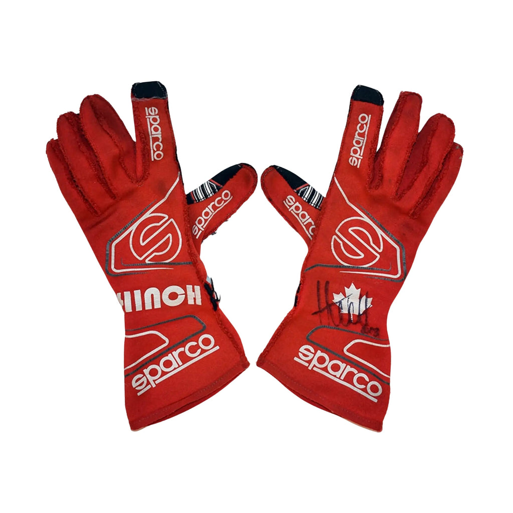 James Hinchcliffe 2018 IndyCar Racing Gloves