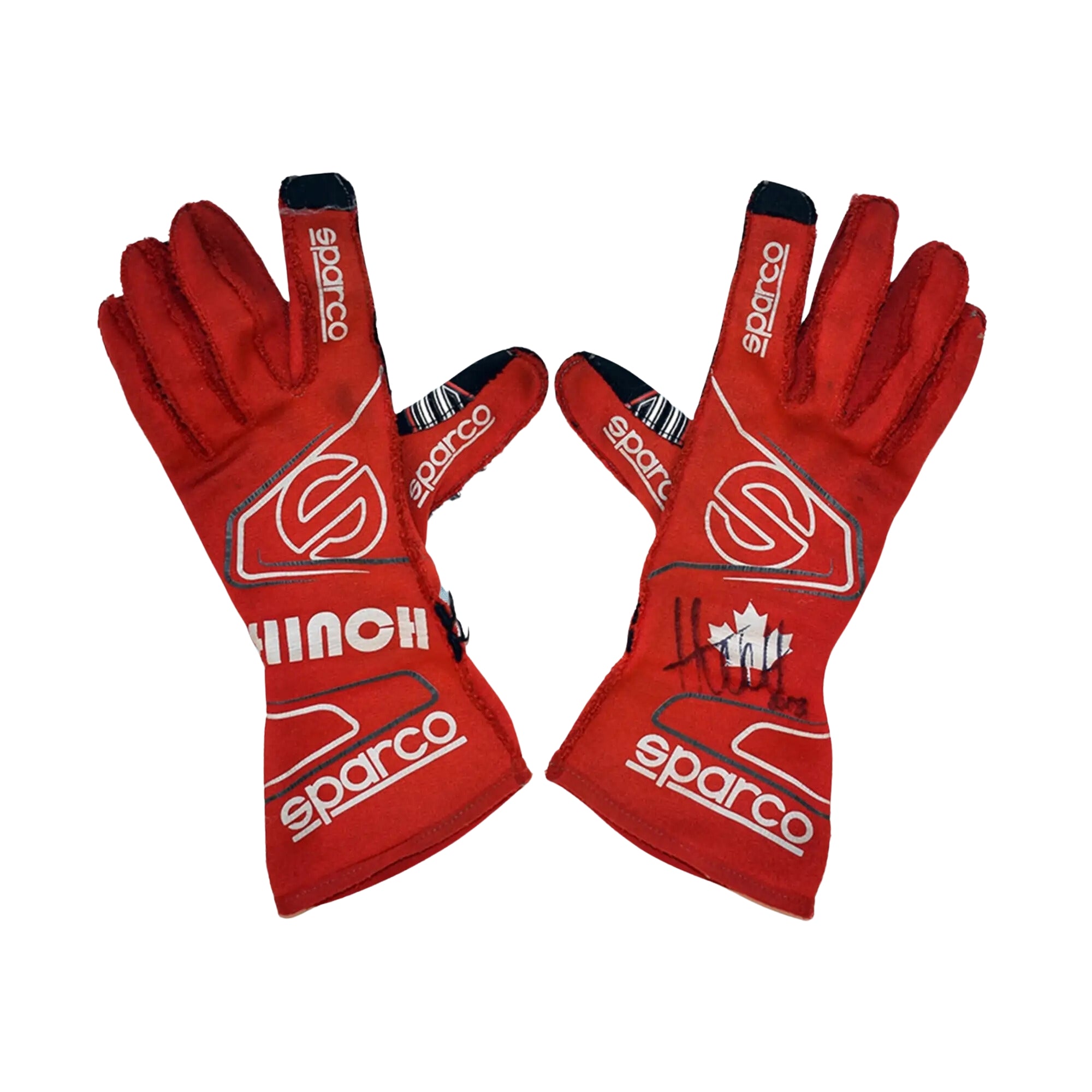 James Hinchcliffe 2018 IndyCar Racing Gloves