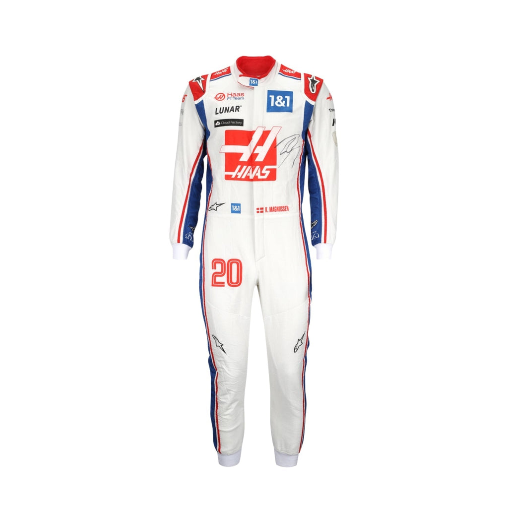 Kevin Magnussen 2022 British GP F1 Racing Suit Team Hass