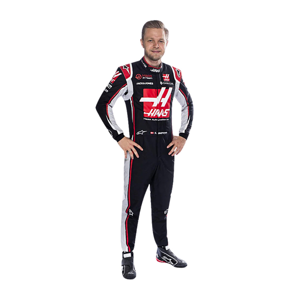 Kevin Magnussen 2018 F1 Racing Suit Team Haas