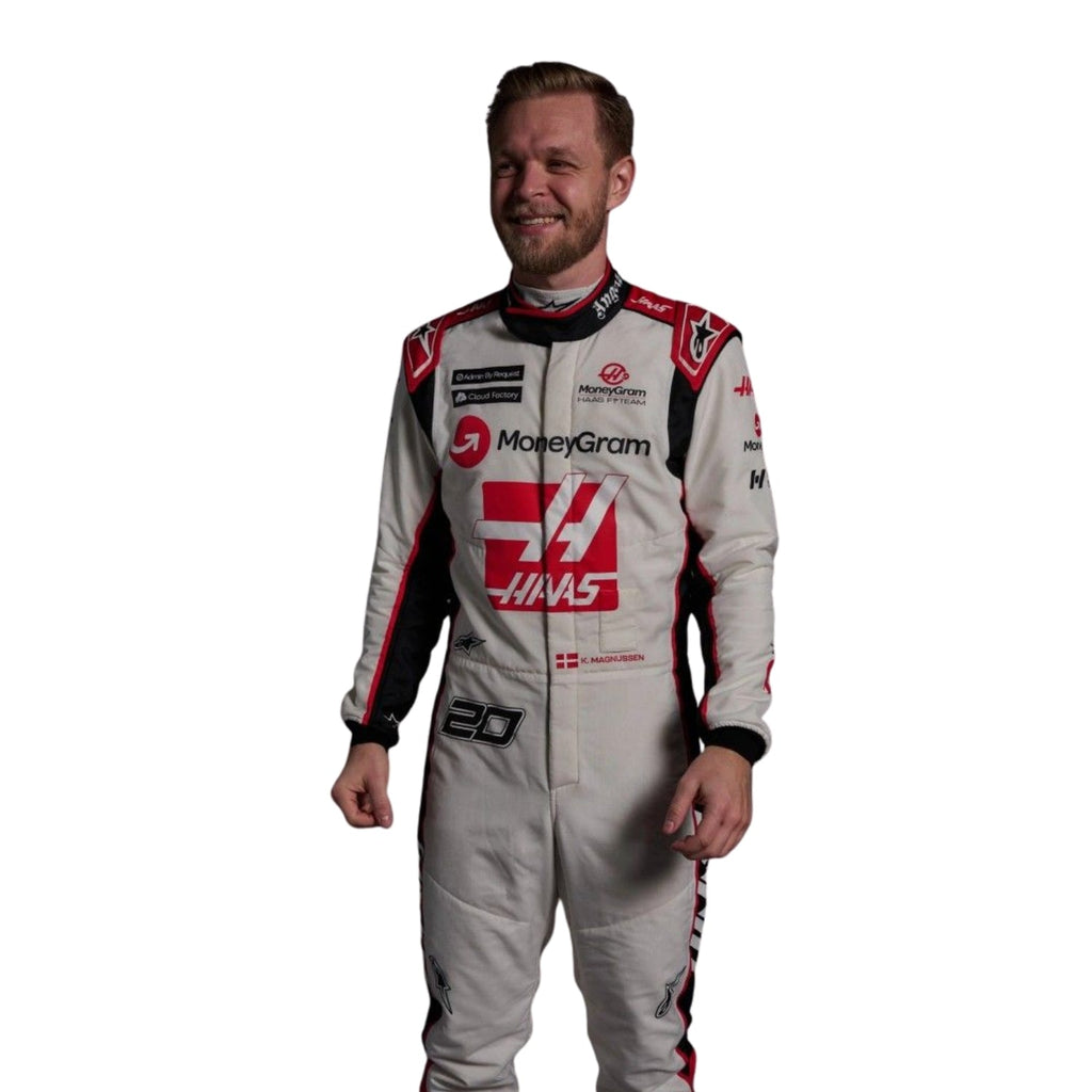 Kevin Magnussen 2017 Signed Grand Prix F1 Racing Suit Team Haas