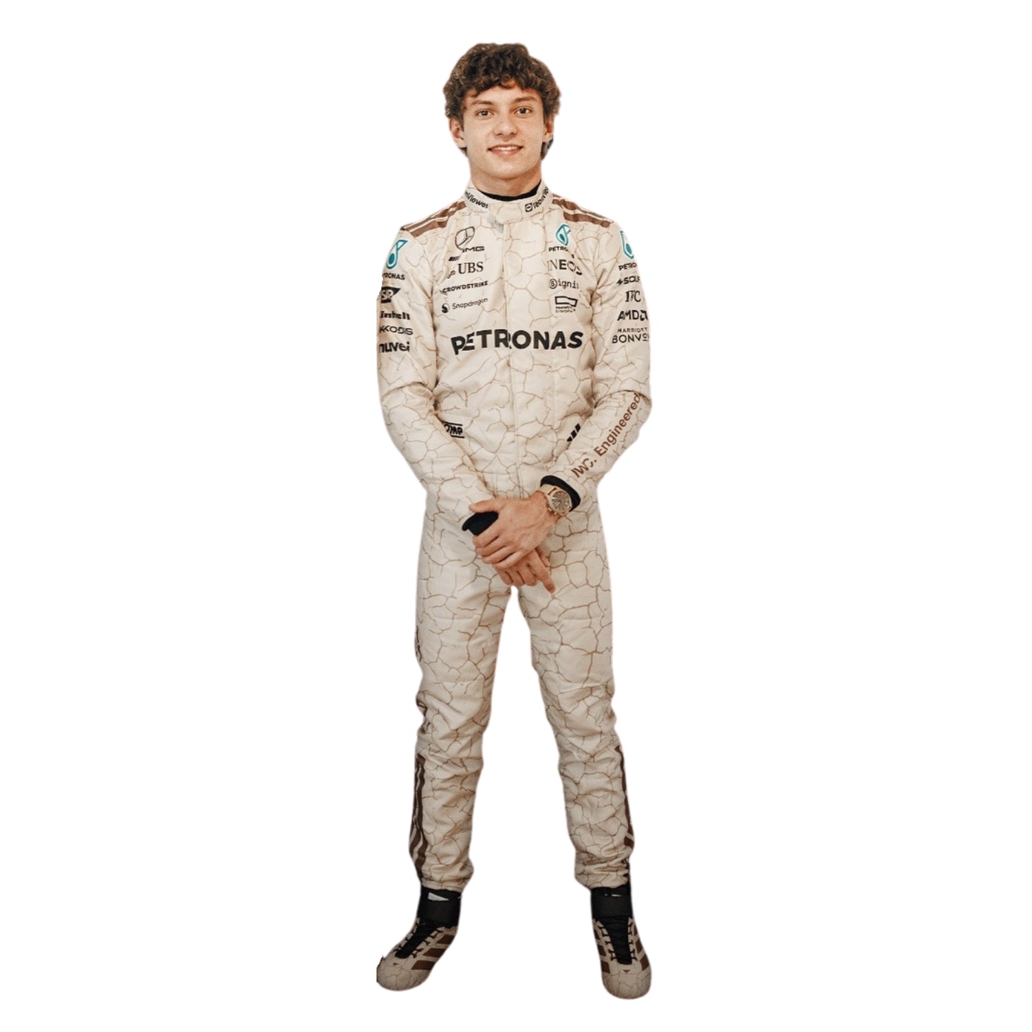 2025 F1 Racing Costume Worn by George Russell & Andrea Kimi Antonelli - USA Austin GP