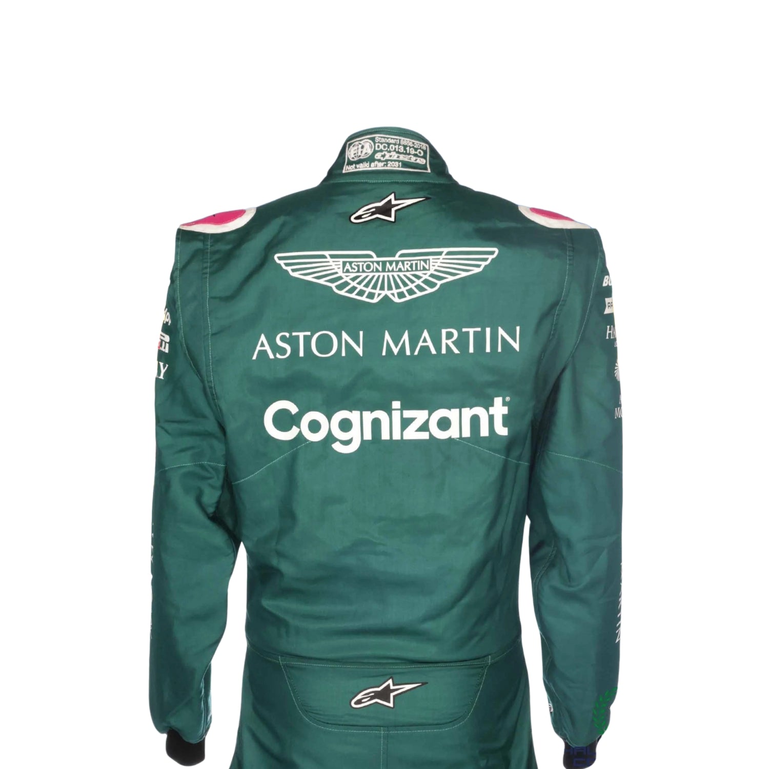 Lance Stroll 2021 F1 Racing Suit Team Aston Martin