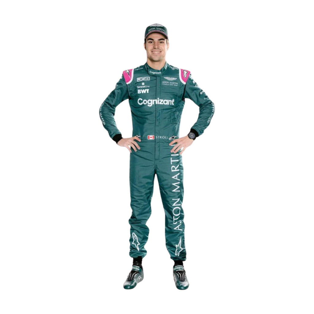 Lance Stroll 2021 F1 Racing Suit Team Aston Martin