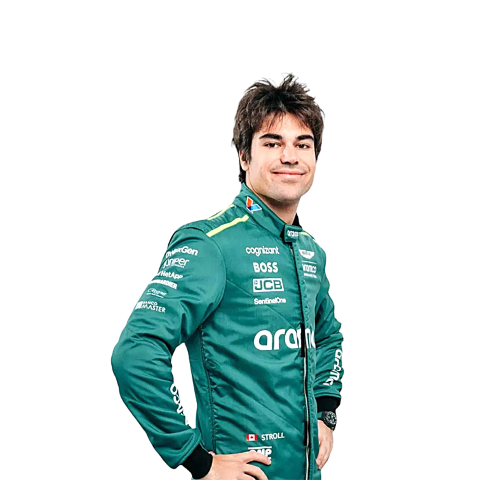 Lance Stroll 2024 F1 Racing Suit Team Aston Martin
