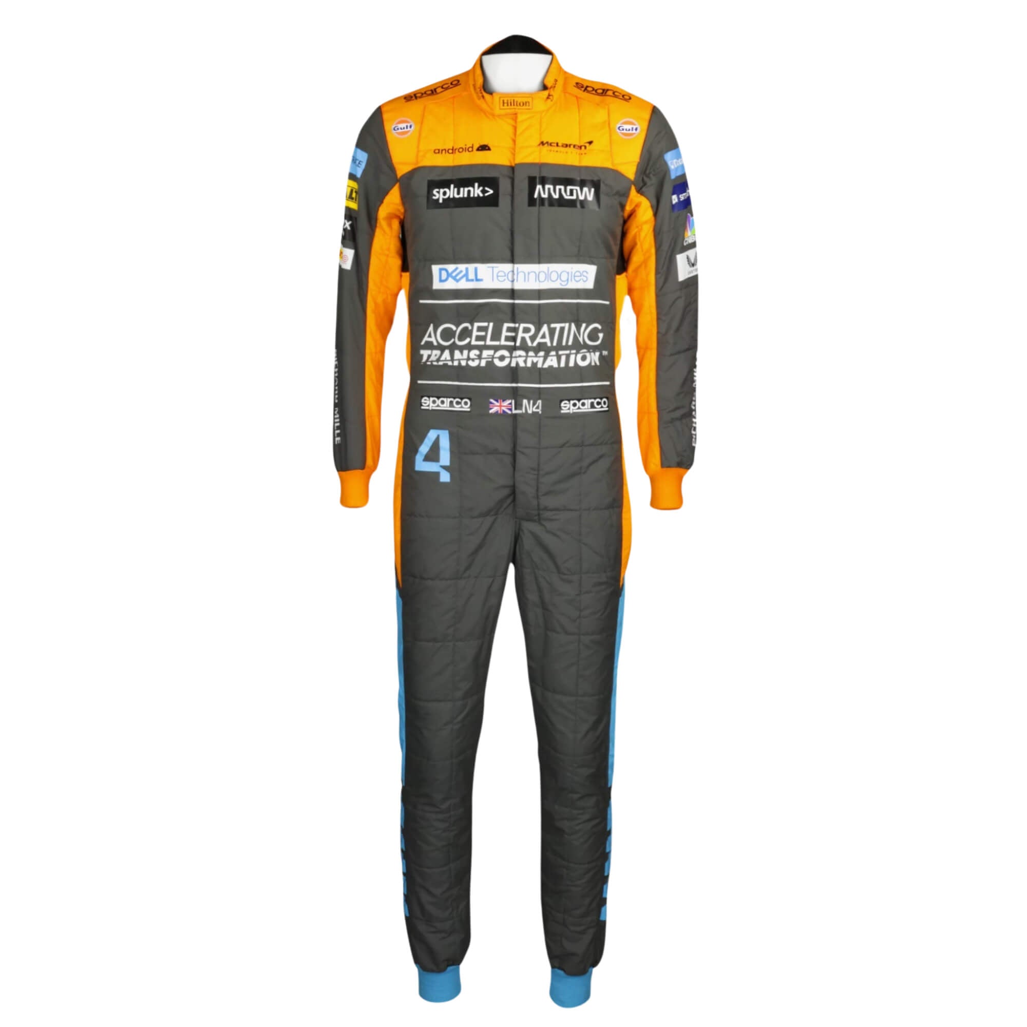 Lando Norris 2022 F1 Racing Suit Team McLaren