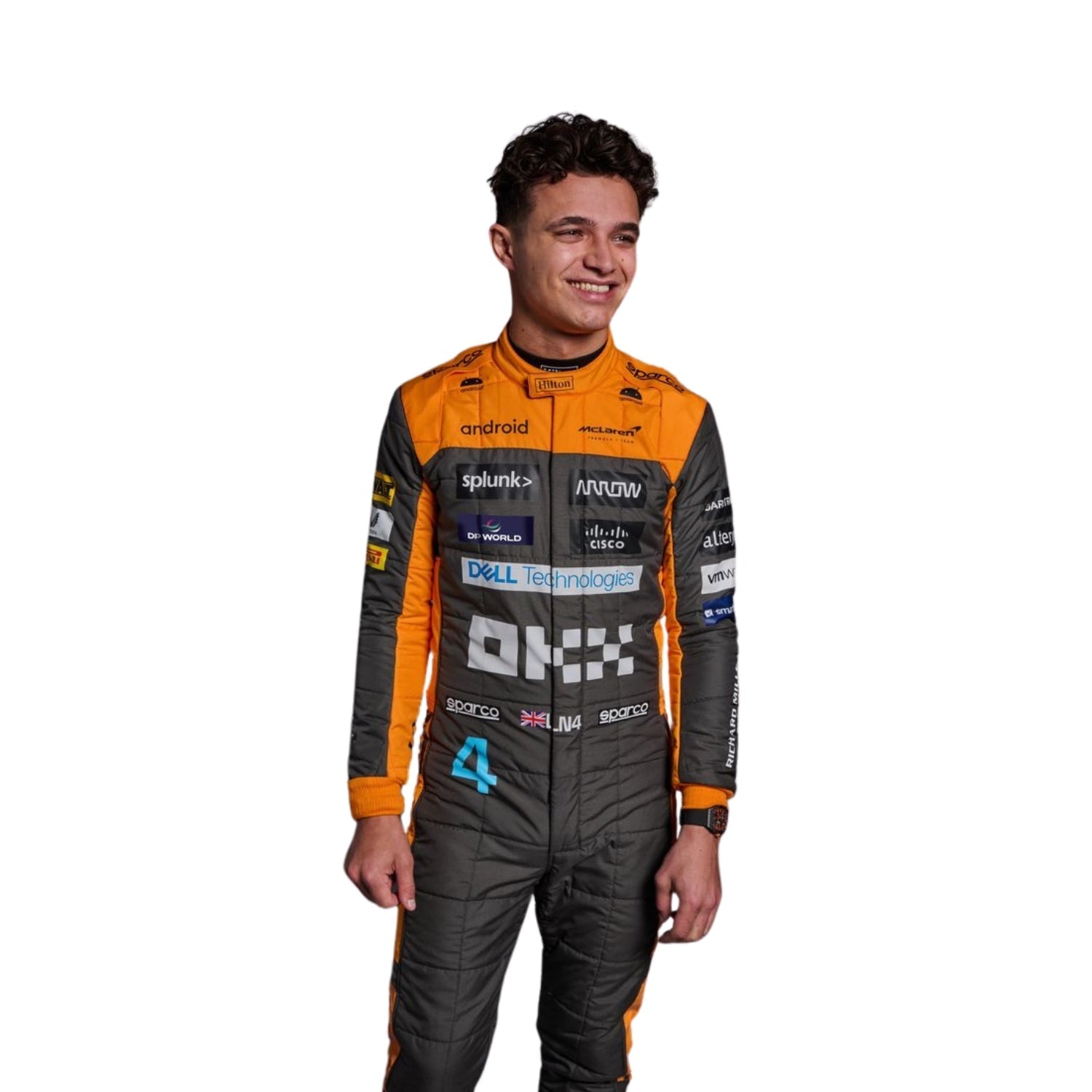 Lando Norris 2023 F1 Racing Suit Team McLaren