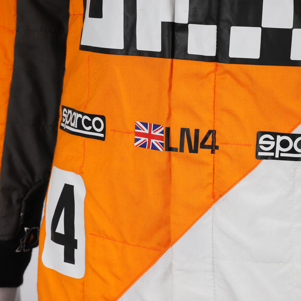 2023 Lando Norris 'Triple Crown' Spanish GP F1 Racing Suit