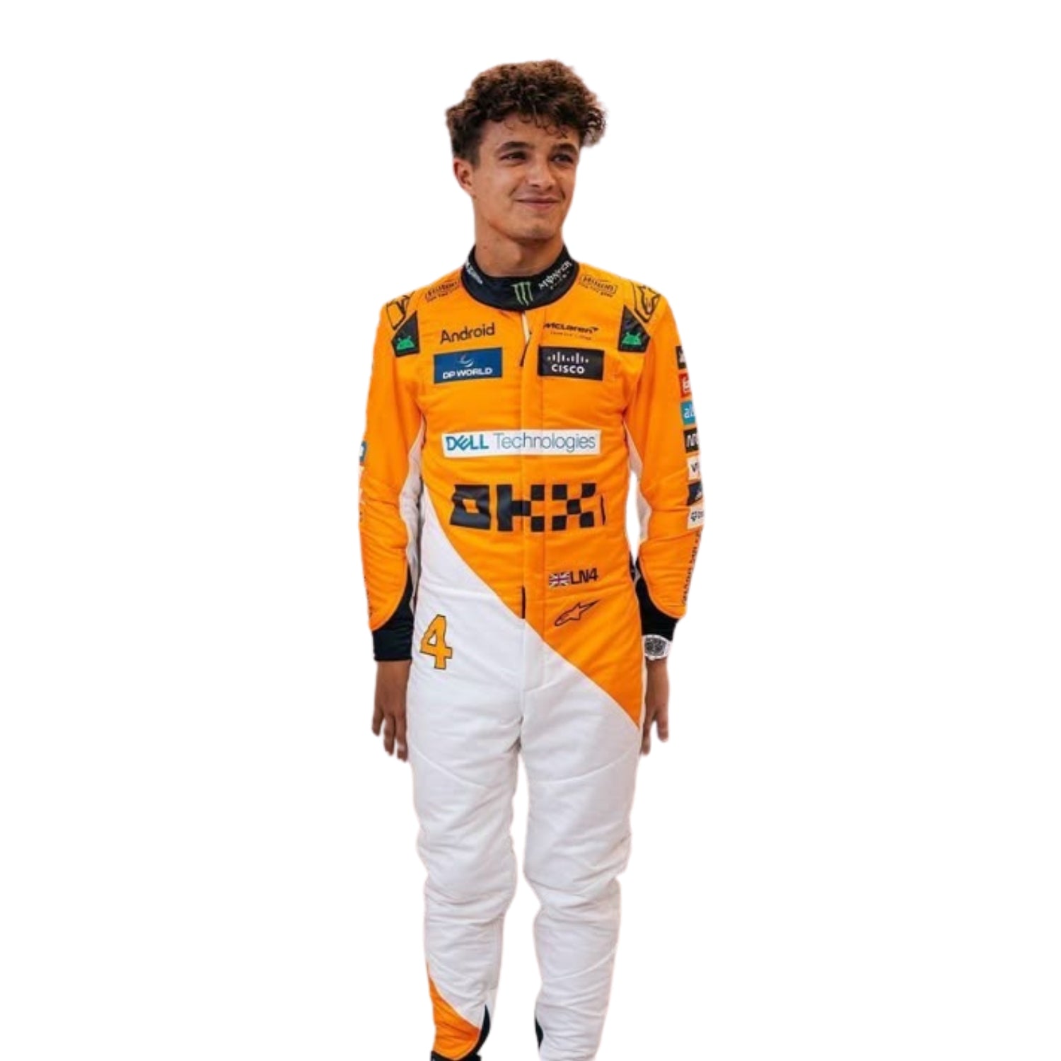 F1 Racing Costume Worn by Lando Norris & Oscar Piastri – 2024 Singapore GP