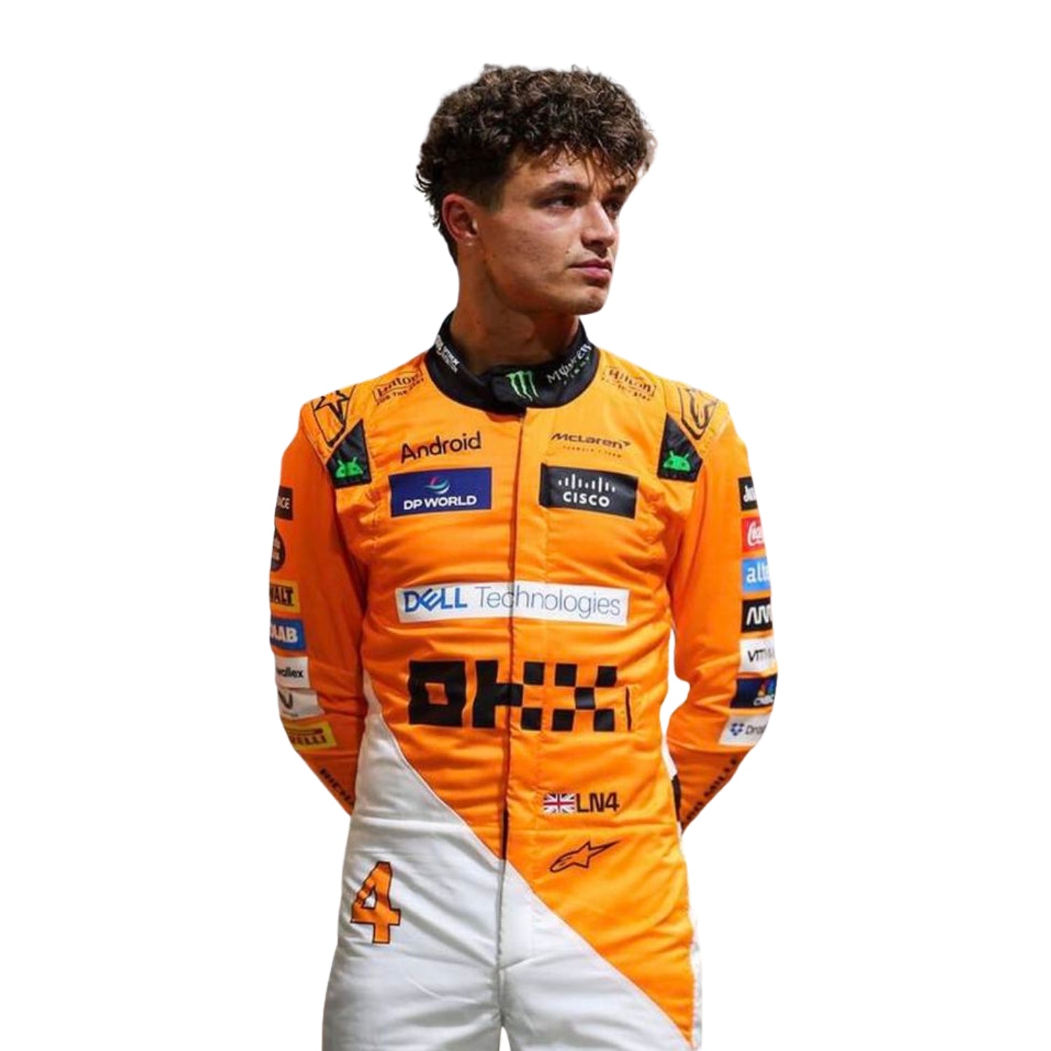 F1 Racing Costume Worn by Lando Norris & Oscar Piastri – 2024 Singapore GP