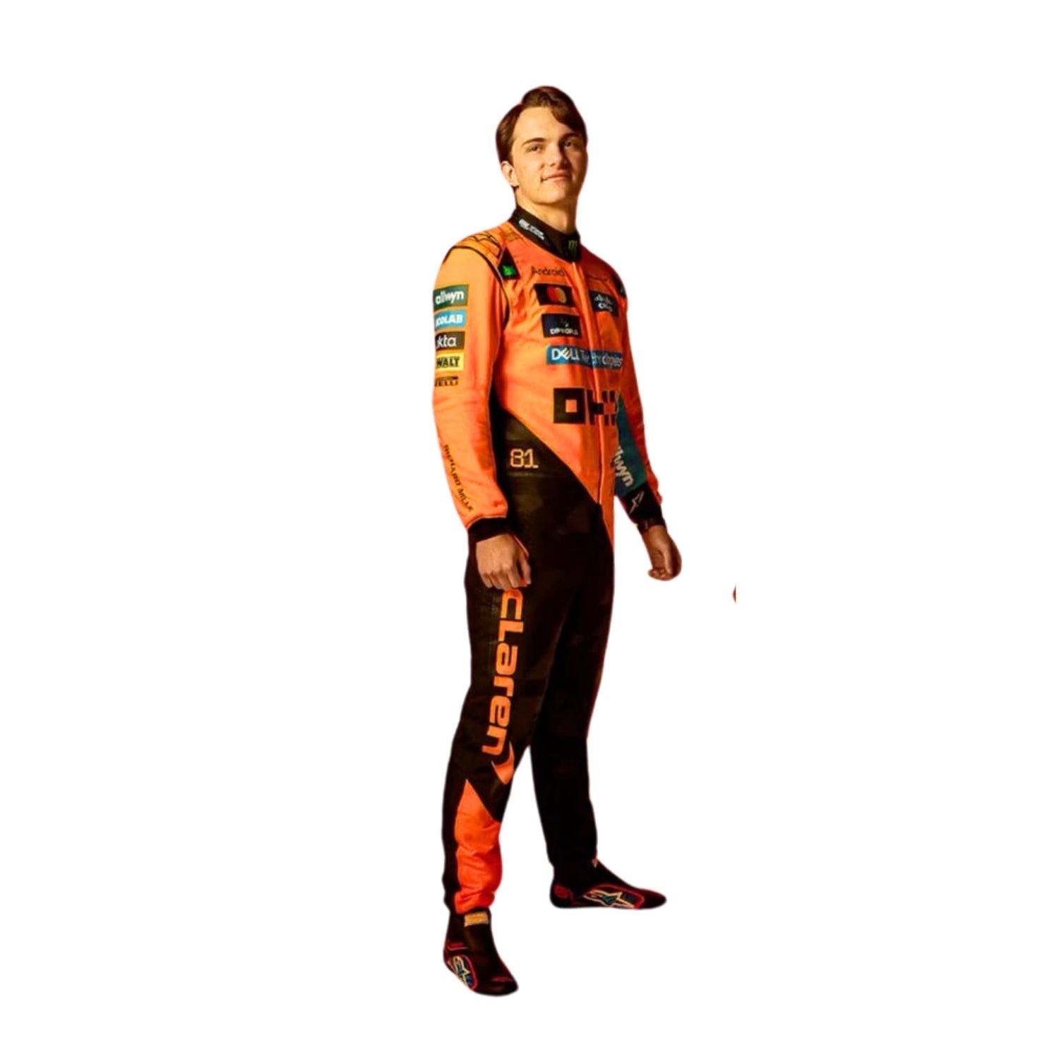 Oscar Piastri 2025 F1 Racing Suit Team McLaren