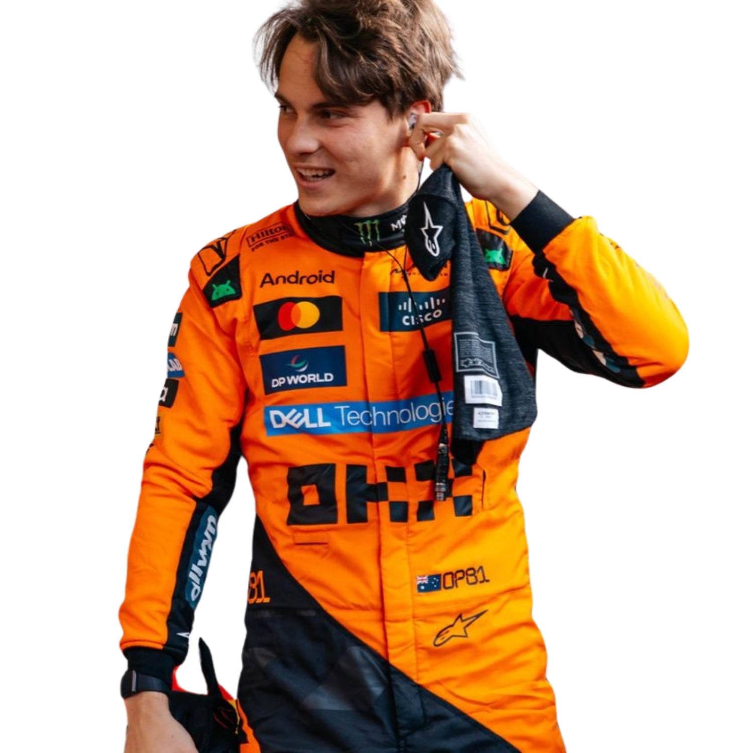 Oscar Piastri 2025 F1 Racing Suit Team McLaren