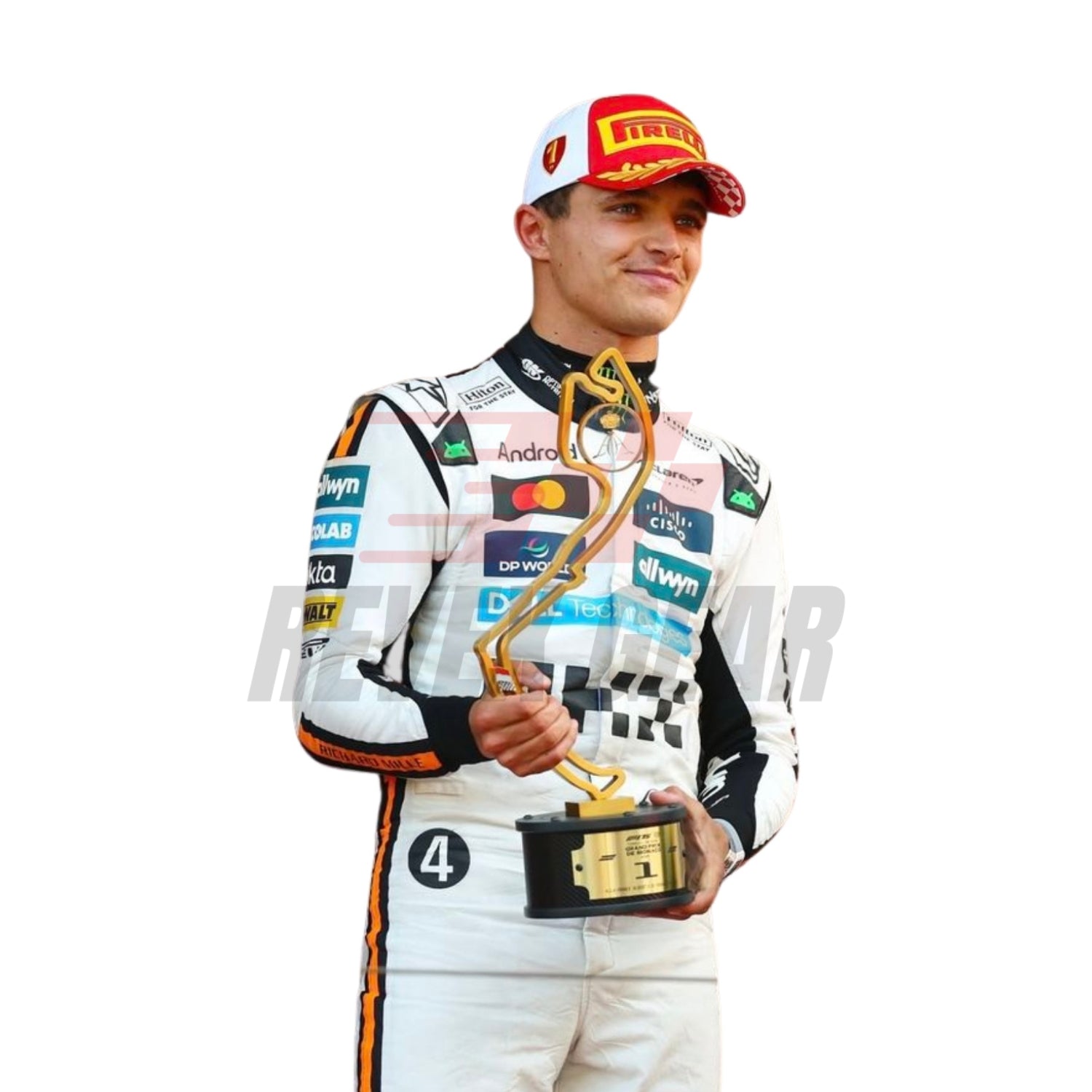 2025 F1 Racing Costume Worn by Lando Norris & Oscar Piastri - Monaco GP