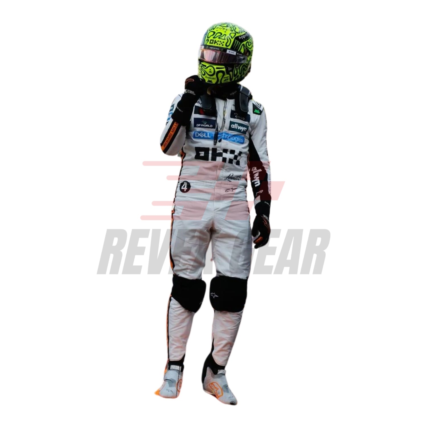 Lando Norris 2025 Monaco GP F1 Racing Suit